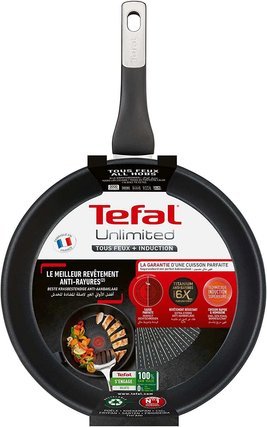 Tefal G6 unlimited frypan
